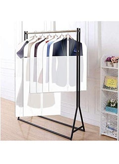 HOOPZOZA 10 PCS Hanging Garment Bags Full Zippered Hanging Suit Protector Bag Lightweight Full Clear Garment Bags  for Hanging Clothes Hanging Clothes Dust Bag 8 Medium 2 Large for Wardrobe  - Image 2