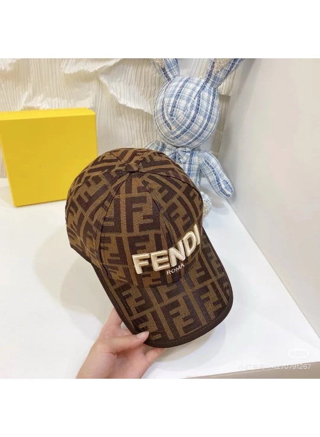 Fendi Classic Cotton Baseball Cap Shade Outdoor Cap - Image 1