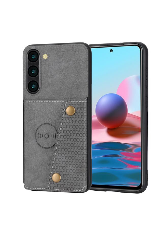 اس-توب جراب لهاتف Samsung Galaxy S23 5G جراب هاتف مغناطيسي مزدوج الإبزيم - Image 1