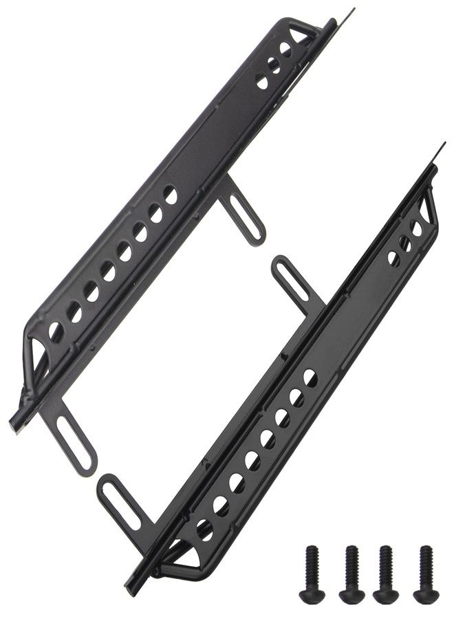 Vgoohobby Metal Side Pedal Step Foot-Plate Pedal Running Board Compatible with Axial SCX6 JLU 1/6 RC Crawler Car Hop-ups Parts - Image 1