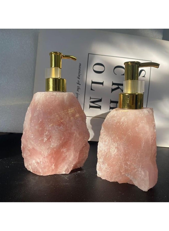 general Crystal perfume bottle, natural jade cast spray dispenser bottle, refillable empty cosmetics dispenser, travel wearable, vacuum cleaner - Image 2