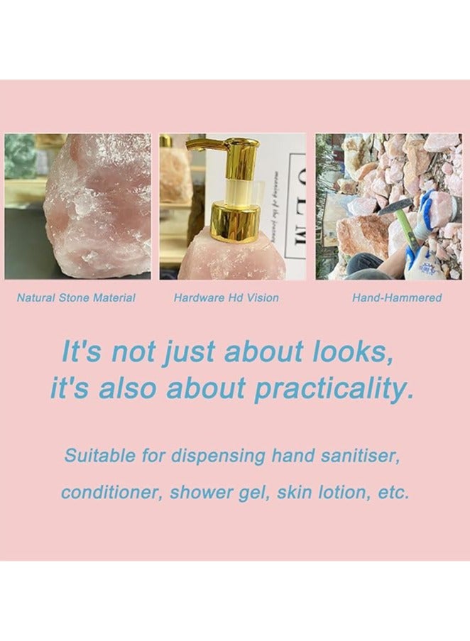 general Crystal perfume bottle, natural jade cast spray dispenser bottle, refillable empty cosmetics dispenser, travel wearable, vacuum cleaner - Image 3