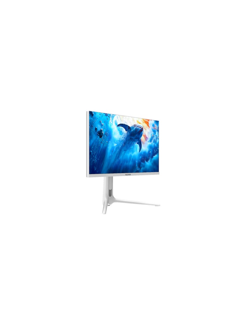Sades RS-Dolphin 27" 4K UHD Gaming Monitor | 160Hz-320Hz, 0.5ms MPRT, HDR Support | 3840x2160 Resolution, Adaptive Sync | White - Image 1