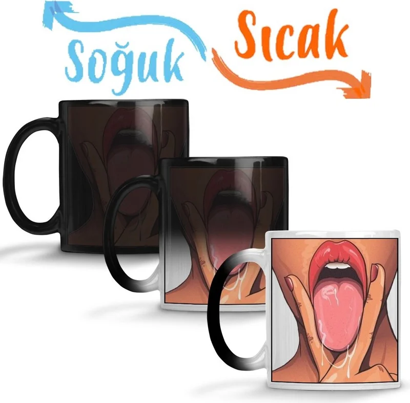 Baskı Dükkanı Print Shop Lingua Magic Mug Porcelain