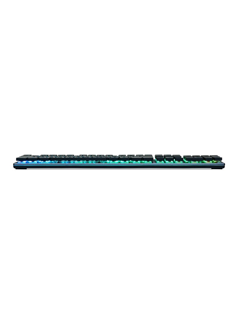 كولر ماستر لوحة مفاتيح ميكانيكية SK650 مع مفاتيح Cherry MX منخفضة الارتفاع بتصميم من الألومنيوم المصقول - Image 3