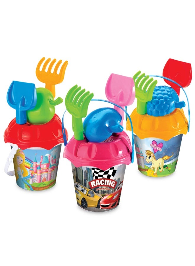 ديدي مجموعة دلو صغيرة مع صورة