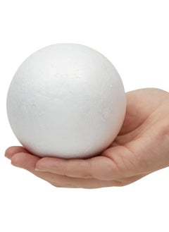 4-Inch White Foam Balls for Crafts - Pack of 6 Polystyrene Spheres for DIY Projects, Ornaments, School Models, and Art Activities - pzsku/Z1394D4B19D032BED68FDZ/45/_/1736179052/54bb06f3-c30a-44ae-9c77-93cdac45f2b8