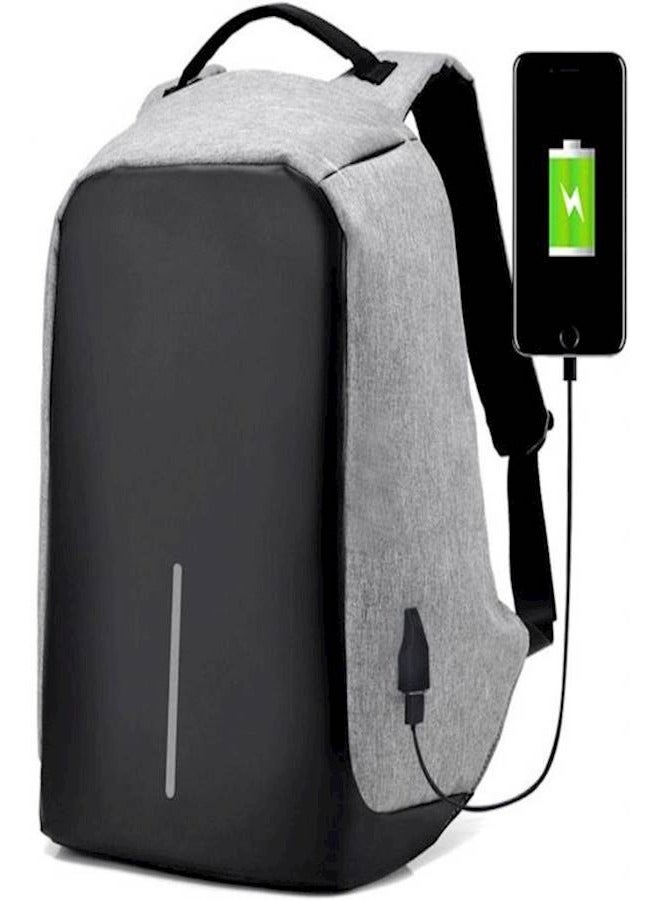 Anti-Theft Fashion Laptop Notebook Backpack With USB Charger Port - Image 1