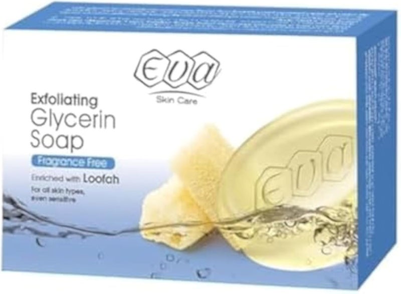 Eva Skin Care - Exfoliating Glycerin Soap, with Loofah