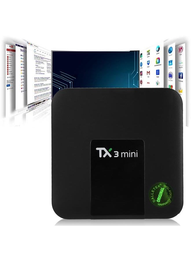 Thoraya - IPTV HDTV Set TV Box H.265 Video Decoding for Android 7.1   (1+8G) - Image 1