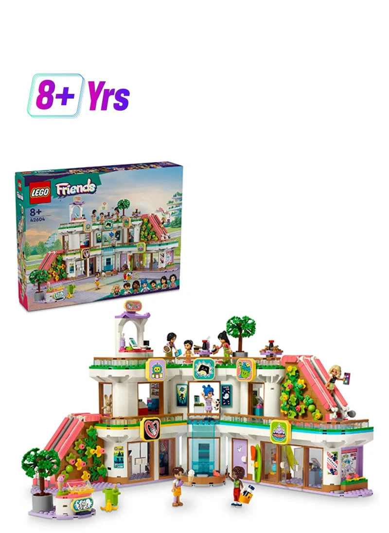 ليغو 42604 Friends Heartlake City Shopping Mall Social Skills Toy, Building Kit, Gift Set For Girls, Boys And Kids 8-Plus Years Old (1,237 Pieces)