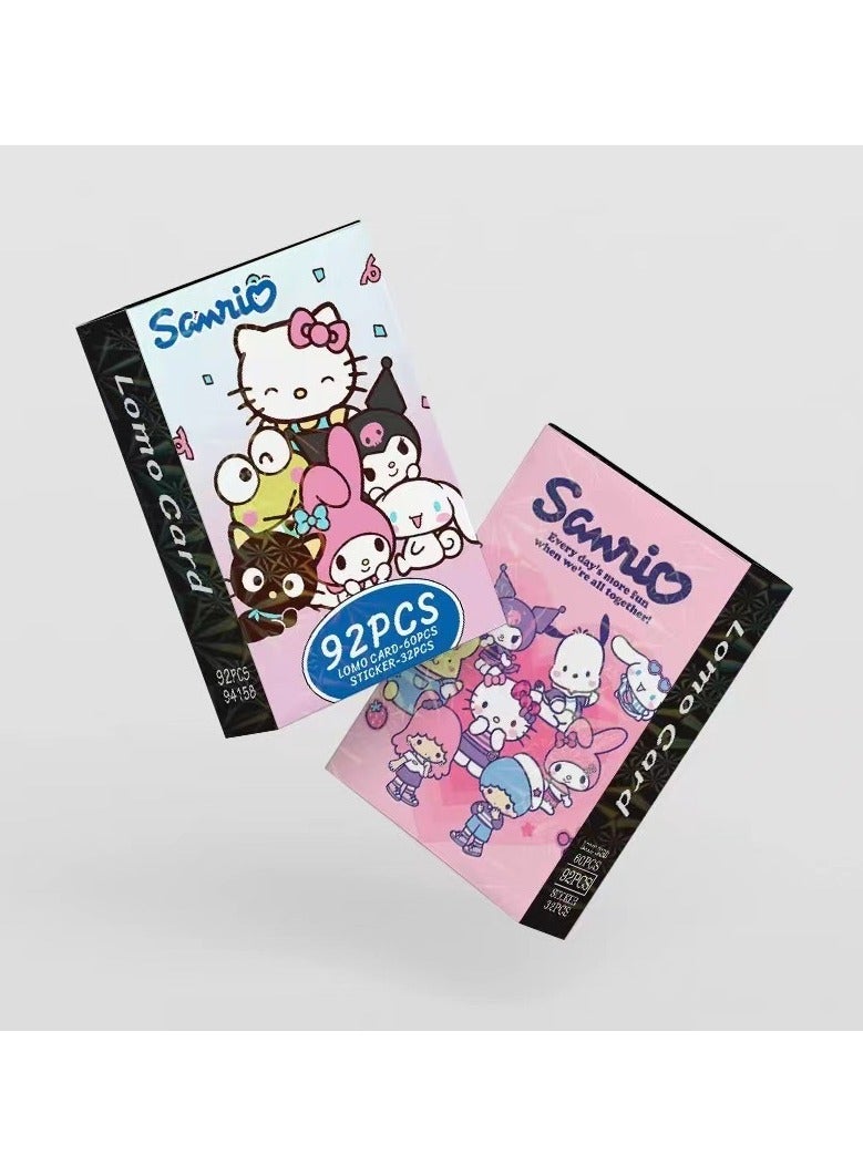 NIBEMINENT 92 Pcs Cartoon Sanrio Lomo Cards Card For Fans Collection Gifts - Image 3