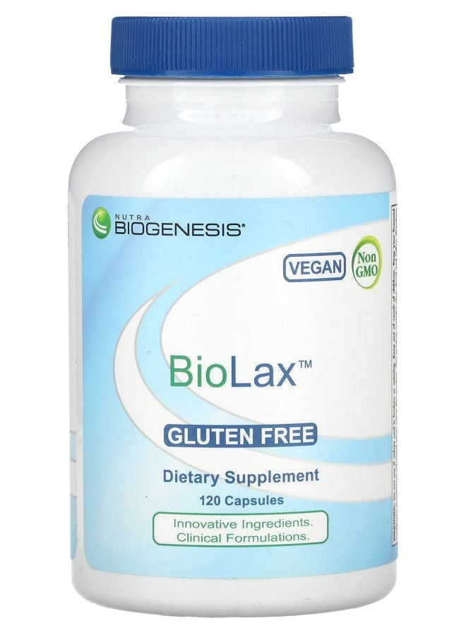 Nutra BioGenesis BioLax 120 Capsules
