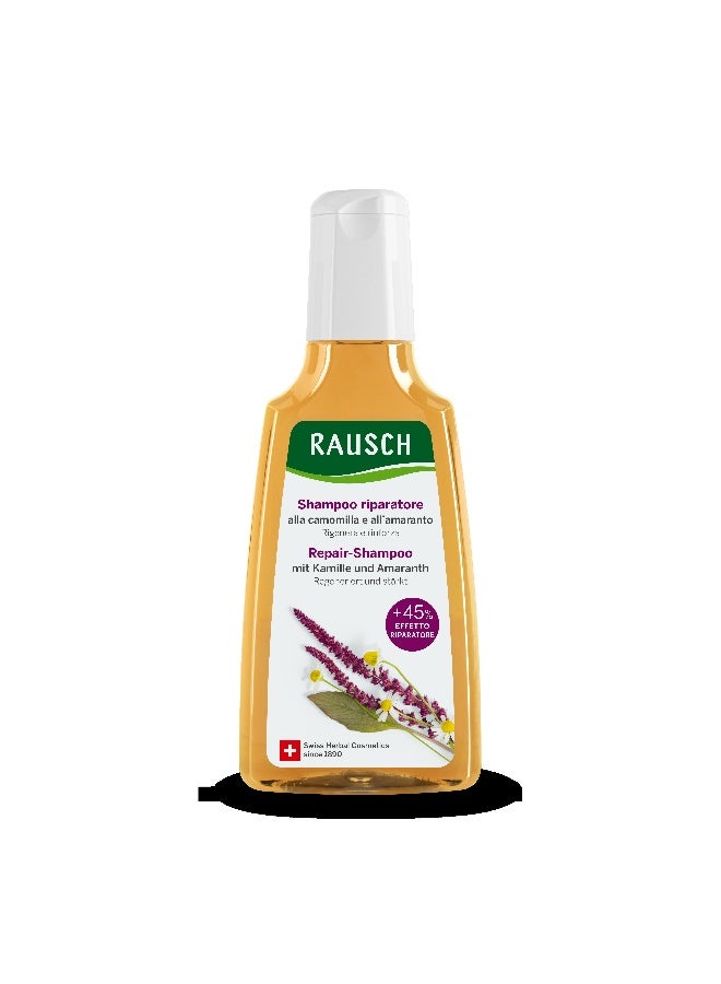 RAUSCH Chamomile & Amaranth Shampoo (200 ml) – Gentle Hair Care for Color-Treated, Dry & Damaged Hair, with Chamomile & Amaranth Extracts, Silicone-Free 200ml - Image 1