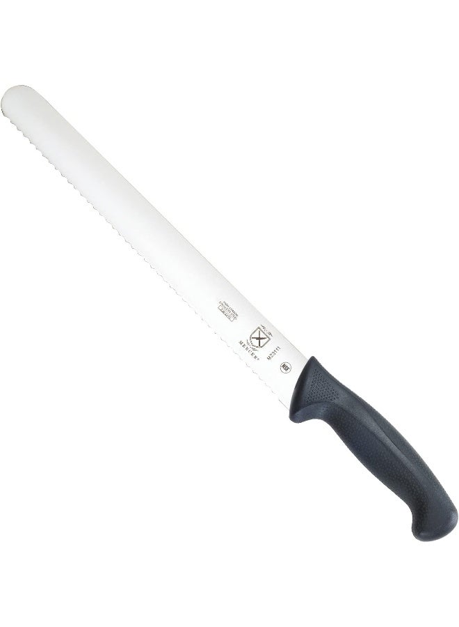 Mercer Culinary Millennia Level A4 Cut Glove, 18 Ga, X-Large, Blue 11-Inch Wavy Edge Slicer  - Image 1