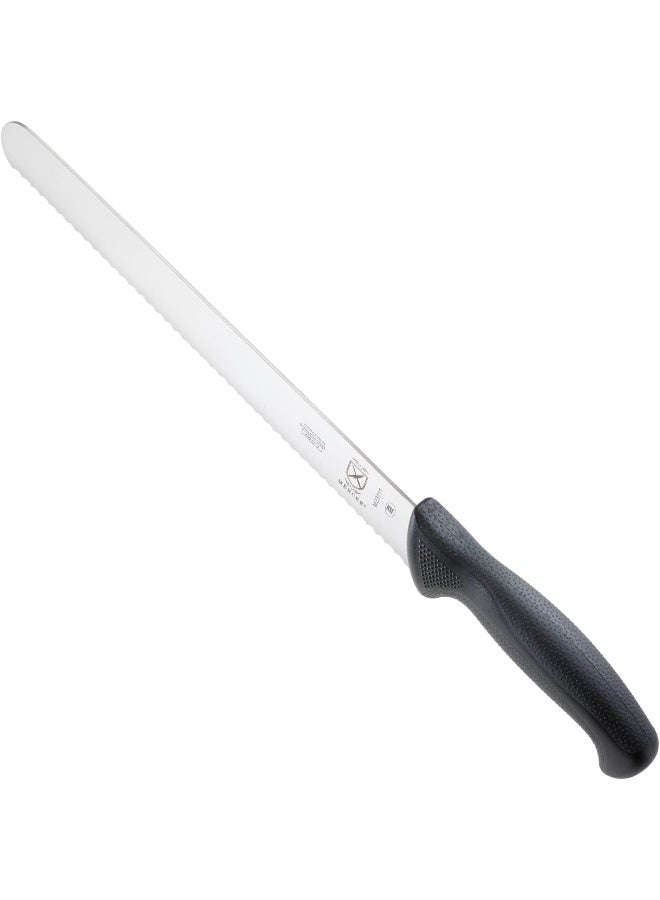 Mercer Culinary Millennia Level A4 Cut Glove, 18 Ga, X-Large, Blue 11-Inch Wavy Edge Slicer  - Image 3