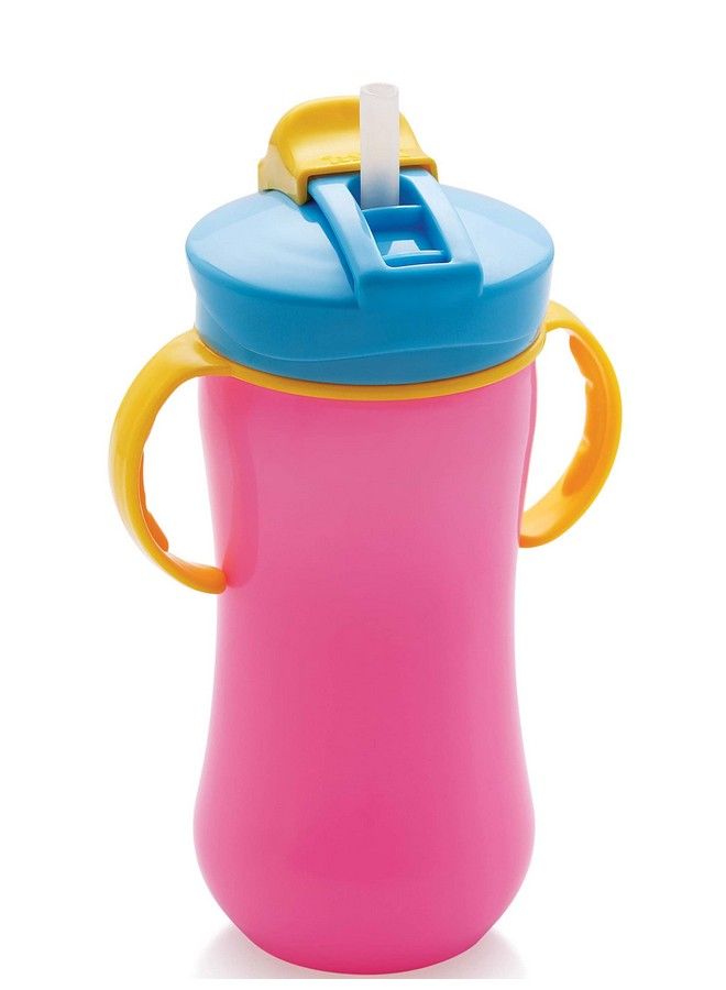 Nabhya Baby Sipper Spill Proof Kids Sipper Cup Water Bottle (Random Color) (Grippy 450 Ml) - Image 2