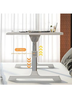 Captaintech Laptop Desk for Bed, Adjustable Laptop Bed Tray Table, Portable Lap Desks with USB Cooling Fan and Foldable Legs, Computer Tray Laptop Stand for Sofa Couch Floor (grey)  - Image 2
