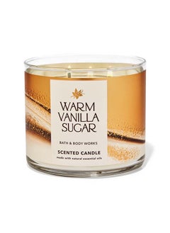 Bath & Body Works Warm Vanilla Sugar 3-Wick Candle 