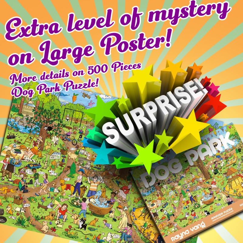 Antelope - 1000 Piece Puzzle for Adults, Dog Park Jigsaw Puzzles 1000 Pieces - 1000 Pieces High Resolution, Matte Finish, Smooth Edging, No Dust Leisure Animal Puzzle - Image 3