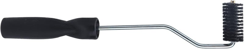 Fiberglass Laminating Roller Tool, 25x50mm Fiberglass Rolling Tool, Aluminum Alloy Bubble Roller with Wooden Handle for Resin Leveling and Compacting in FRP Production - Image 1