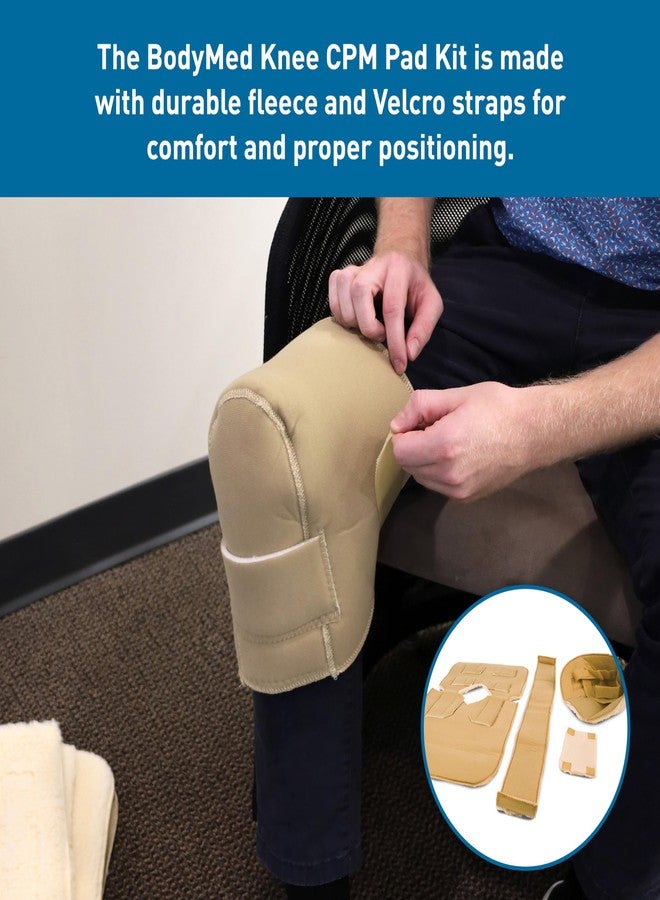بودي ميد طقم وسادات BodyMed للركبة بتقنية CPM، متوافق مع OptiFlex - كم ضغط للركبة للتعافي والعلاج الطبيعي - Image 4