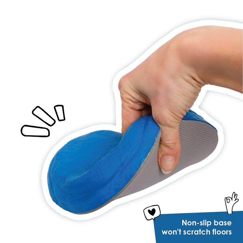alldoro Soft Balance Stones Set of 8 | Non-Slip Foam Stepping Stones | 18x15cm | Stackable | Balance Training Toy for Kids Age 3+ - Image 4