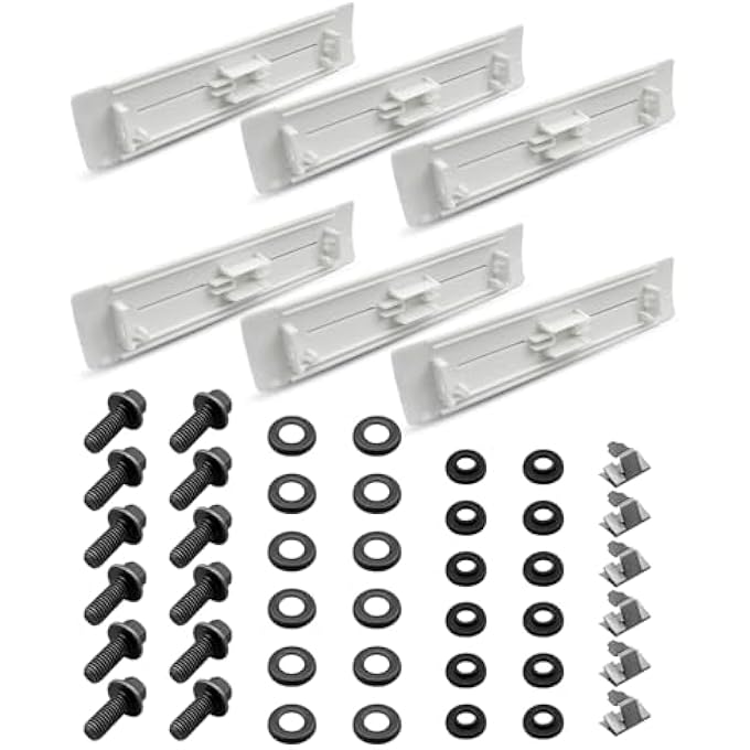 rayihni مجموعة إزالة غطاء مشابك سقف السيارة تناسب تويوتا 2007-2014 FJ لاند كروزر، استبدال 7559635020A0 x 6، استبدال 9011908C47 x12 - Image 1