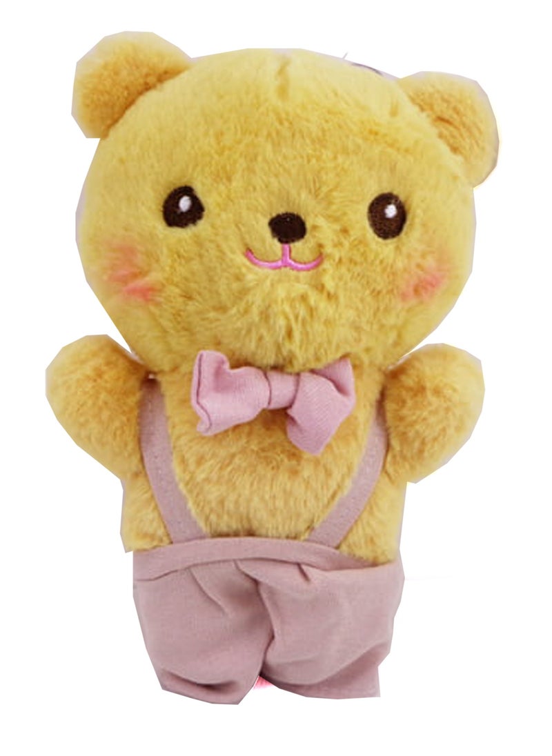 PARTY FUN - Teddy Bear Soft Toy 23CM Ultra-Soft Plush Stuffed Animal Cute & Huggable Gift for Kids Babies & Loved Ones Perfect for Birthdays Valentine’s Day & Special Occasions Cuddly Safe & Durable - Image 1