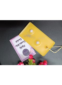 Candle Nest The Candle Nest Wax Sachet For Home Office Cabinets Handbags Cars Handmade Air Freshener Aromatic Sachets Flavored Sandalwood Wax Sachet Yellow  - Image 2