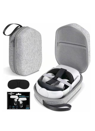 All-in-one Storage Bag for Oculus Quest 2 - Compatible with Meta Oculus Quest 2 VR Gaming Headset and Touch Controller Accessories, Suitable for Travel and Home Storage - pzsku/Z1395C84C089A6297D297Z/45/_/1705287220/fd585fec-b4af-4744-a4f4-6430717739bc