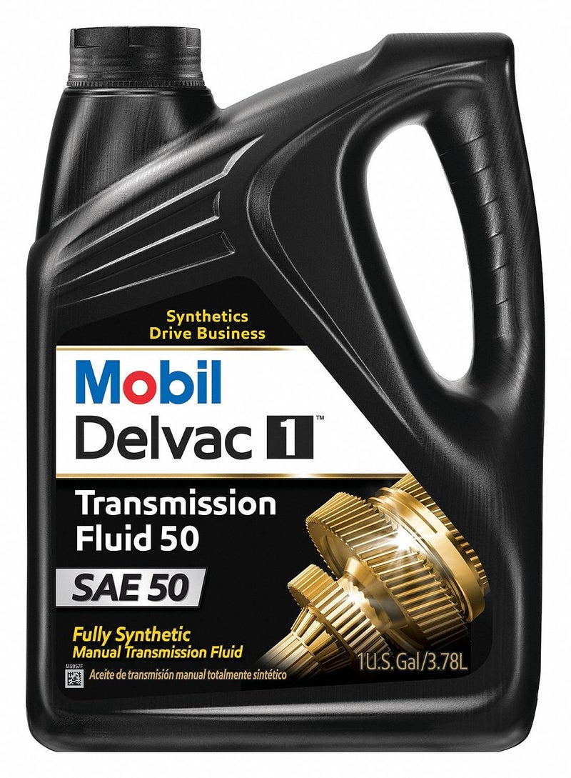 Mobil Delvac Syn Transmission 50, 1 gal - Image 5