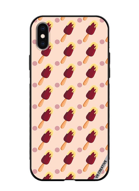 Protective Case Cover For Apple iPhone XS Max Sunday Pattern Design Multicolour