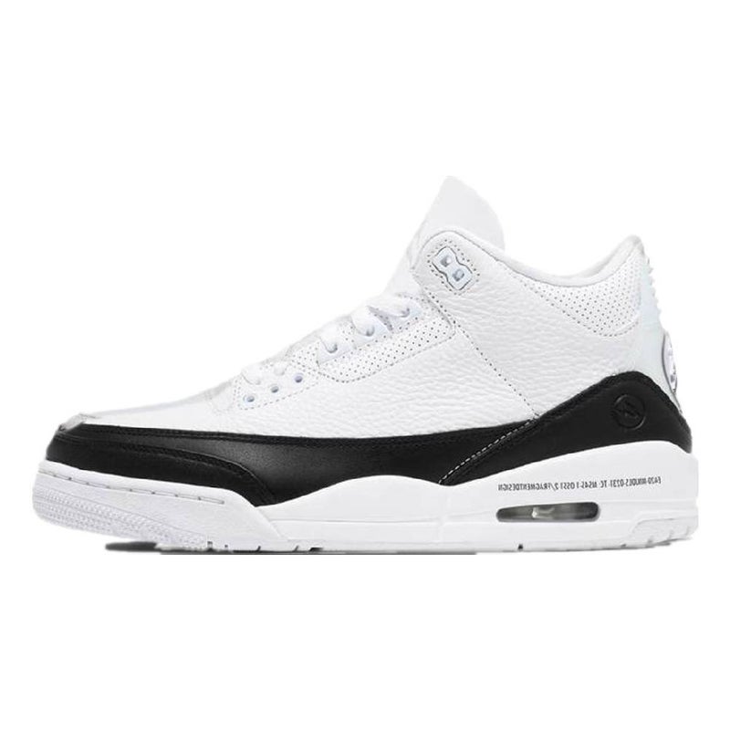 Putian Shoe Factory Wholesale Jordan 3 White Cement Flame Red Air Cushion Non-Slip Men''s Basketball Sneakers - Image 3