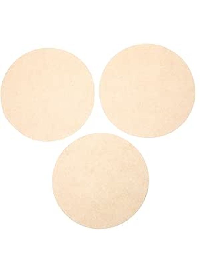 Unbleached Parchment Paper Sheets 13cm 500pcs for Oven Baking Non Stick Greaseproof Liners - Image 1