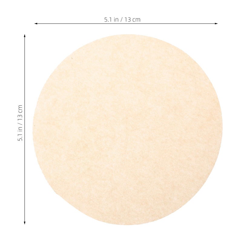 Unbleached Parchment Paper Sheets 13cm 500pcs for Oven Baking Non Stick Greaseproof Liners - Image 3