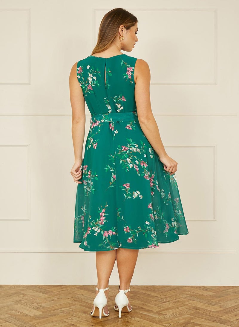 Yumi Floral Sleeveless Dress  - Image 3
