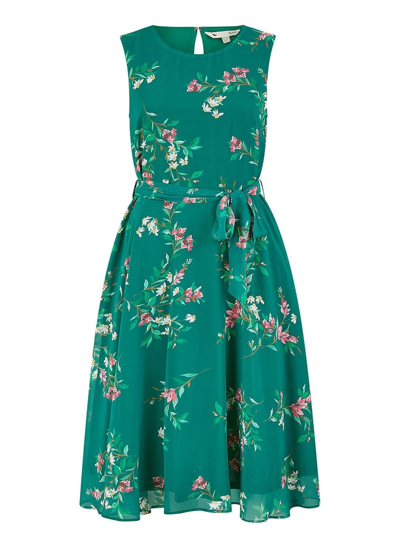 Yumi Floral Sleeveless Dress  - Image 5