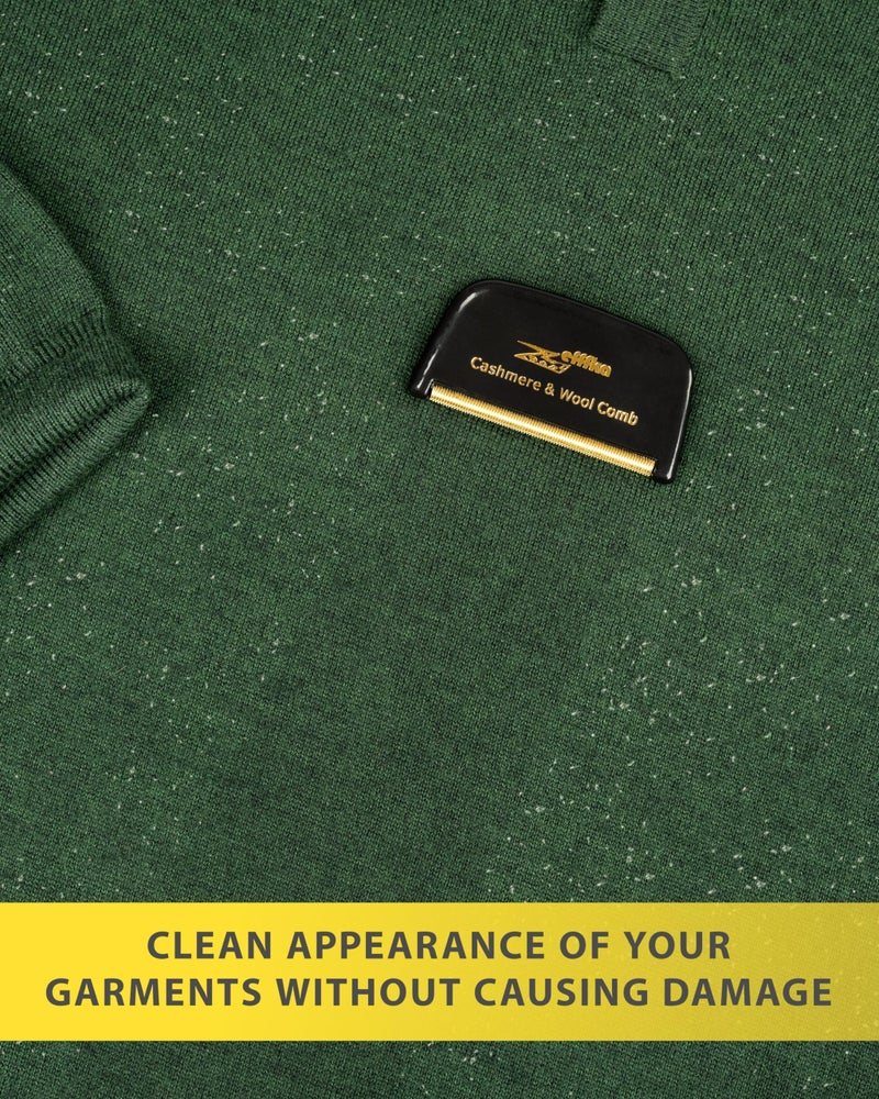 ZEFFFKA Cashmere Fine Wool Clothes Sweater Multi-Fabric Garments De-Pilling De-Fuzzing Comb Lint Fuzz Balls Remover Pills Cleaner and Shaver - Image 2