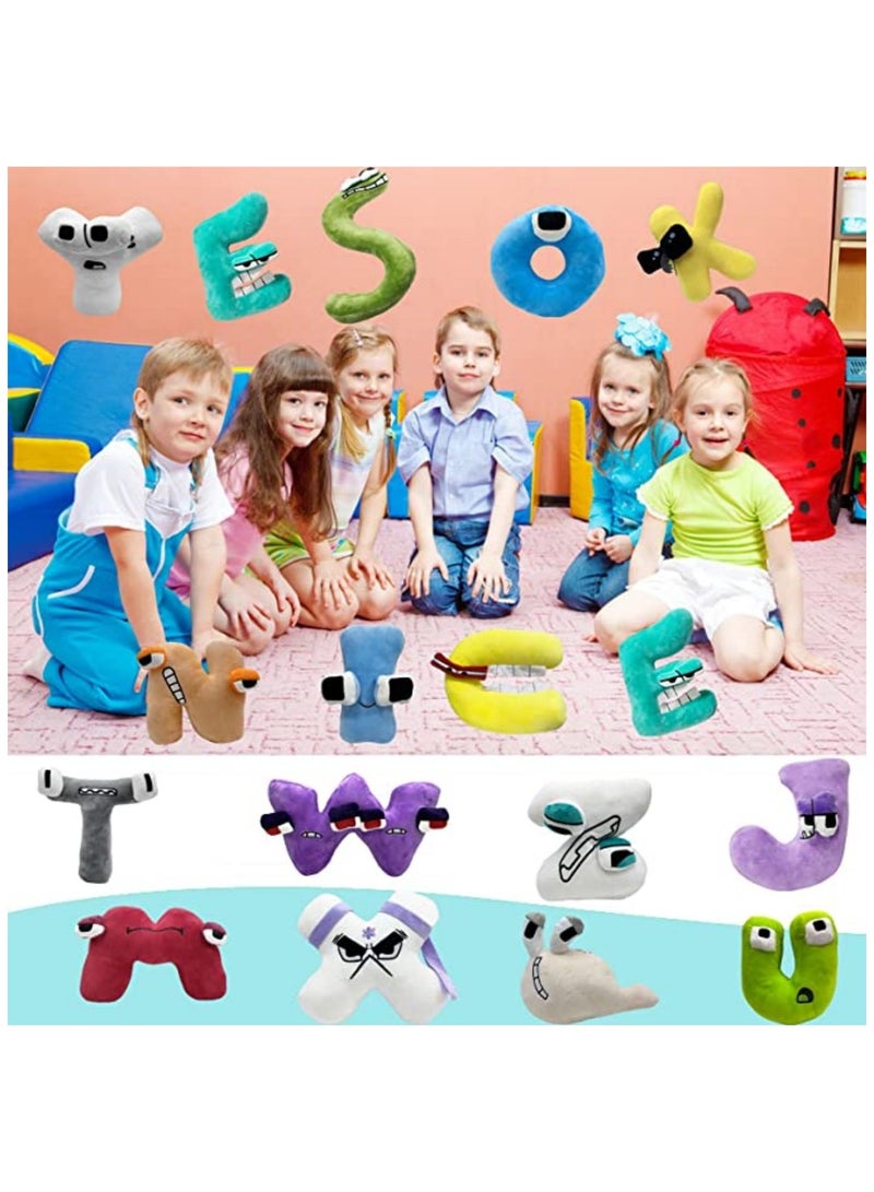 Alphabet Lore letter legend plush pillow doll children's enlightenment education doll letter W  - Image 2