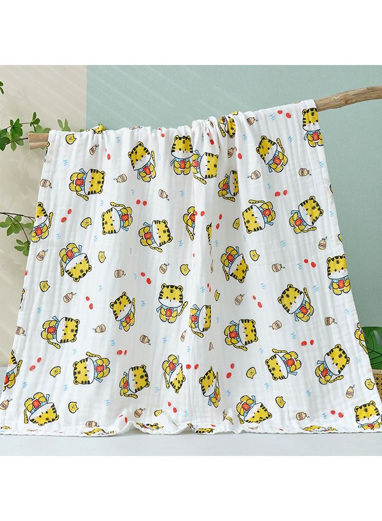 Pure Cotton Cartoon Printed Bath Towels