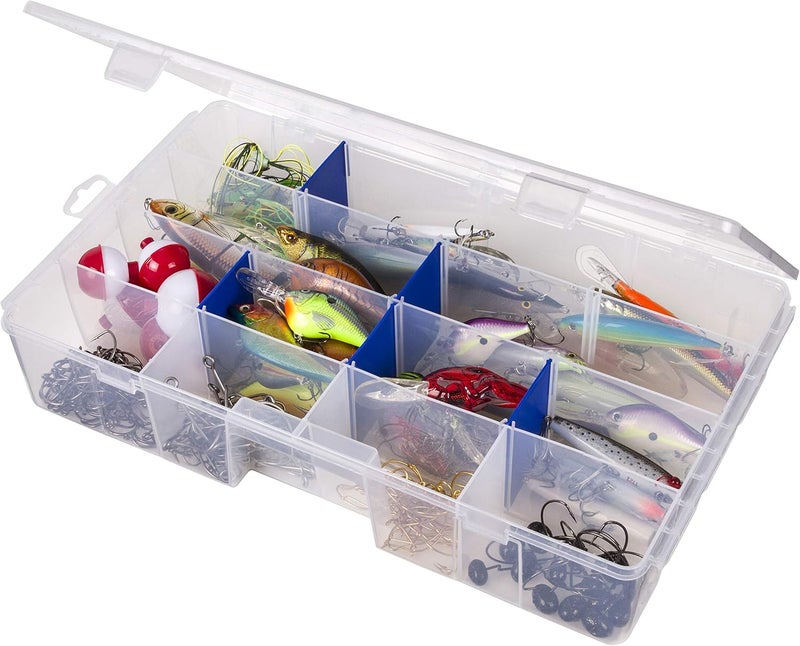 Flambeau Outdoors 7004R Tuff Tainer, Fishing Tackle Tray Box, Includes [9] Zerust Dividers, 16 Compartments - Image 1