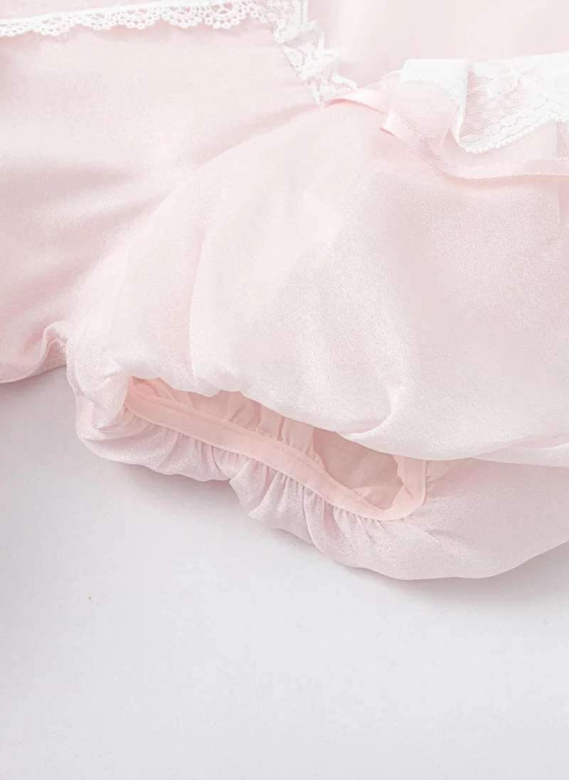 Balabala light pink Kids Girls Woven one-piece dress for Women | Best Price UAE