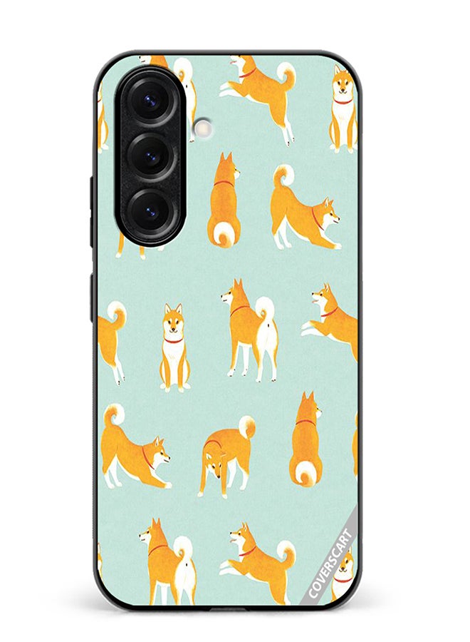 VR CREATIVE Protective Case Cover For Samsung Galaxy A56 Shib Inu Design Multicolour