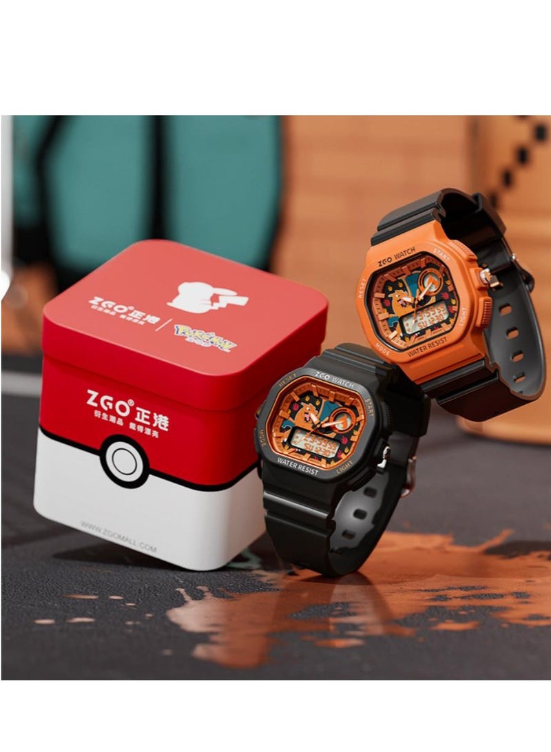 ZGO Student Gift Multi functional Waterproof Sports Electronic Watch - Image 5