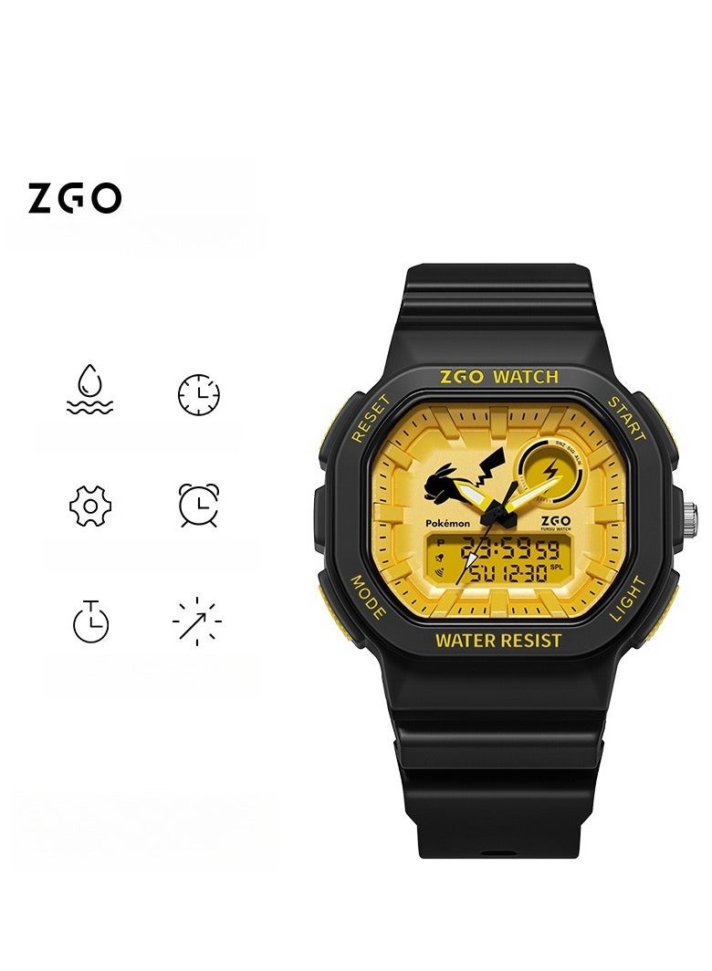 ZGO Student Gift Multi functional Waterproof Sports Electronic Watch - Image 1