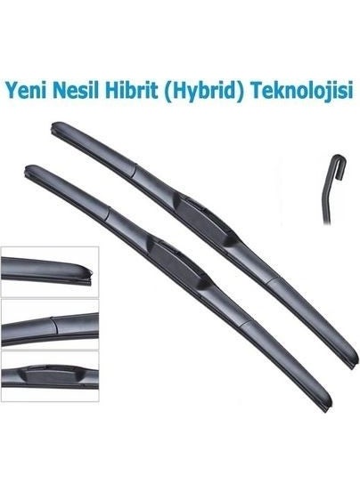 Inwells - Volkswagen Bora 1998 - 2002 Banana Wiper Set 53 cm + 48 cm - Image 1