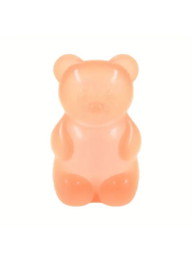 Yellow Orange Bear Squeeze Toy For Kids Adults Stress Relief Fidget Gift - Image 1
