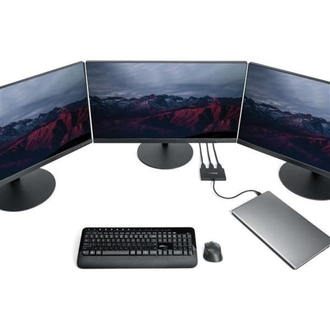 Startech.com StarTech.com 3-Port USB-C Multi-Monitor Adapter, USB Type-C to 3x HDMI MST Hub, Triple 1080p 60Hz HDMI Laptop Display Extender / Splitter, Extra-Long Built-In Cable, Windows Only (MSTCDP123HD)  - Image 3