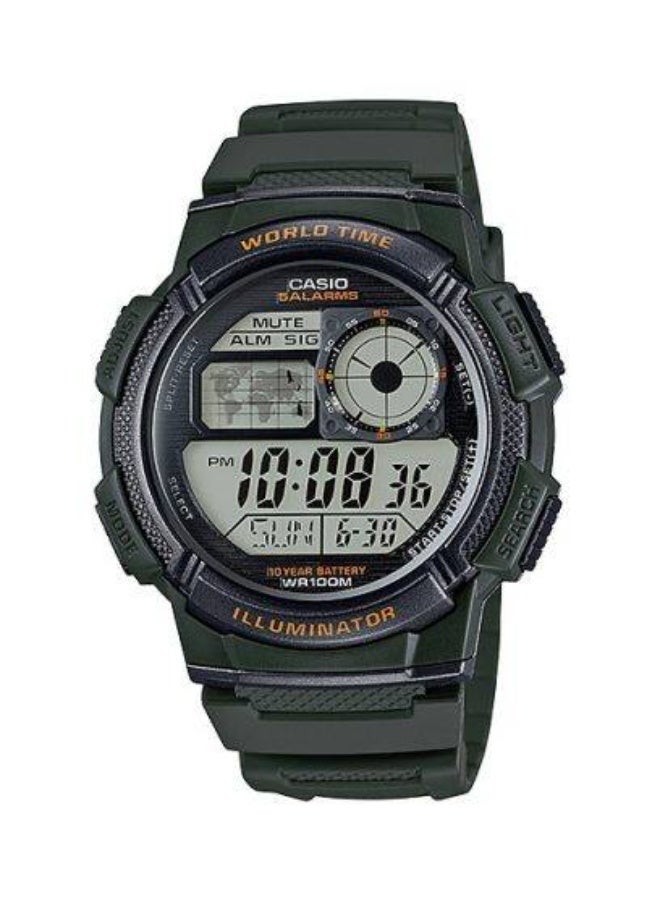 CASIO Men's Resin Digital Watch AE-1000W-3A - 45 mm
